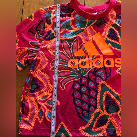 NWT Adidas Pink Farm GFX Tee, Size S - Picture 9 of 13